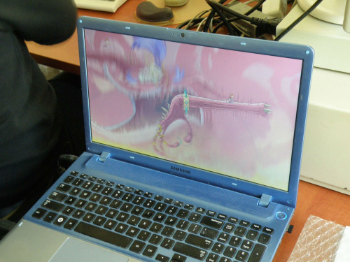 Najnowsza odsłona Raymana - niestety laptop PC :( .
