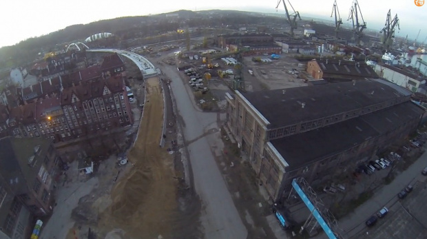 Gdańsk Nowa Wałowa dron #GdańskNowaWałowa