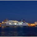 Polferries nocą z dedykacją dla norfano ( mówisz i masz :))) #Polferries #Świnoujście #morze #port