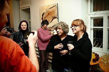 Wernisaż wystawy Wiesława Szumińskiego "Kadisz dla...", galeria Chłodna 20, Suwałki 06.XII.2013 #GaleriaChłodna20 #KadiszDla #Suwałki #SzumińskiWiesław #wernisaż #wystawa