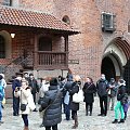 Zamek w Malborku - siedziba wielkich mistrzów zakonu krzyżackiego i władz Prus Zakonnych #ZamekWMalborku