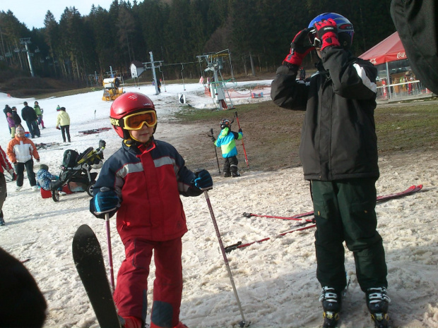 Kraliky, SkiPark Cervena Voda #kraliky #narty