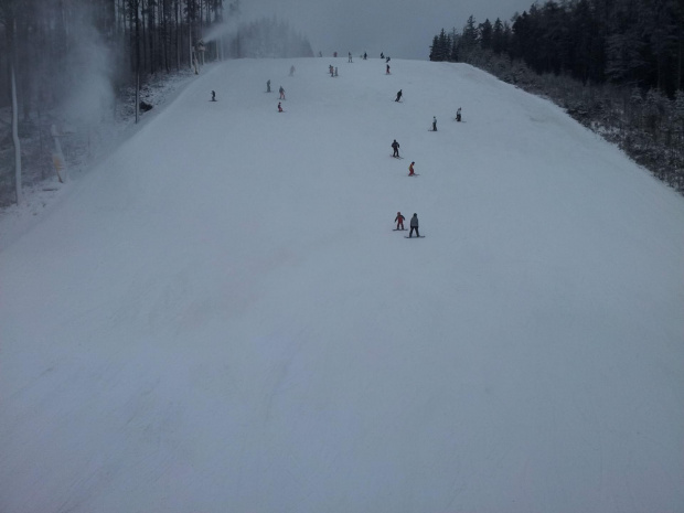 Kraliky, SkiPark Cervena Voda #kraliky #narty