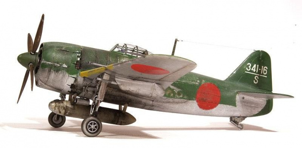 #KawanischiN1K1Tamiya72Spiton