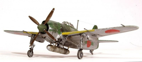 #KawanischiN1K1Tamiya72Spiton