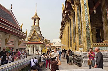 Kompleks pałacowy w Bangkoku #azja #podróże #tajlandia #buddyzm #budda