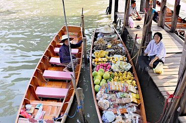 Damnoen Saduak - pływający bazar #azja #podróże #tajlandia #tropik #DamnoenSaduak