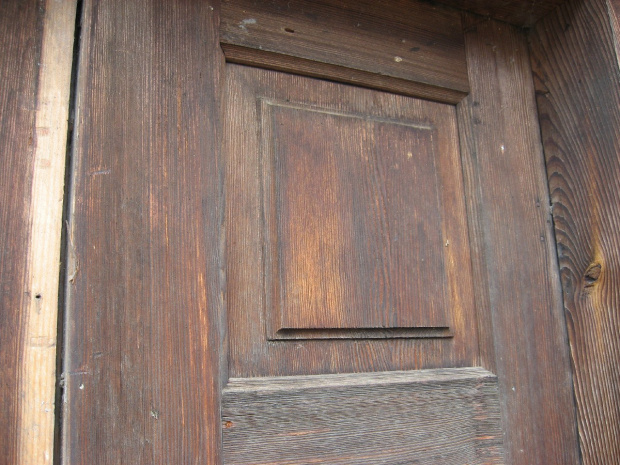 Młyn w Michalowie, 22 lut 2014, detale drzwi #Michalów #młyn