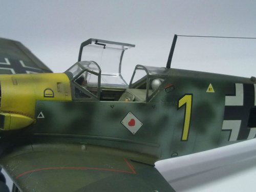 Model Messerschmitt Bf 109E-3 Josef Priller