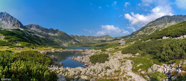 Dolina Pięciu Stawów... #arietiss #góry #krajobraz #panorama #Tatry