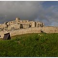 Zamek Spiski . WIdok z murów otaczających zamek. Całość zajmuje ok 4 ha. #ZamekSpiski #SpiskiHrad #SpiskiePodhradie