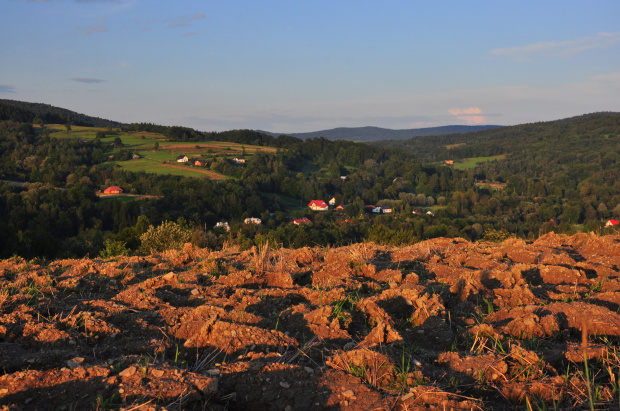 Beskid Niski - żar wschodów i zachodów słońca