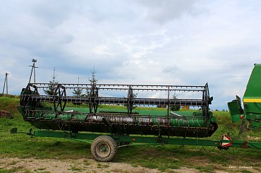 i już po żniwach ... **** ulub. olike **** #lato #pola #natura #przyroda #maszyny #żniwa