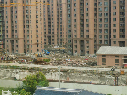 Typowe nowe osiedla - okolice Szanghaju #Chiny