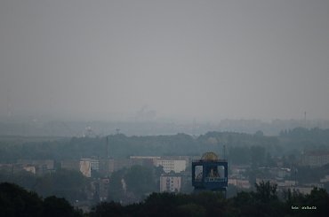 jeszcze jeden rzut oka na Piekary Śl. (z Kopca Wyzwolenia) #jesień #KopiecWyzwolenia #PiekaryŚląskie #podróże