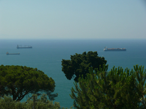Zatoka Salerno - Morze Tyrreńskie #Campania #Neapol #Włochy #WybrzeżeAmalfii