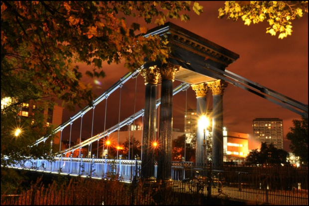 Gorbals Bridge (Glasgow).. #NightPhotos