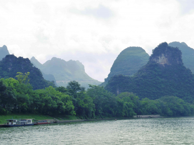 Statkiem po rzece Li z Guilin do Yangshuo