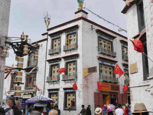 Zabudowa Lhasy w Tybecie