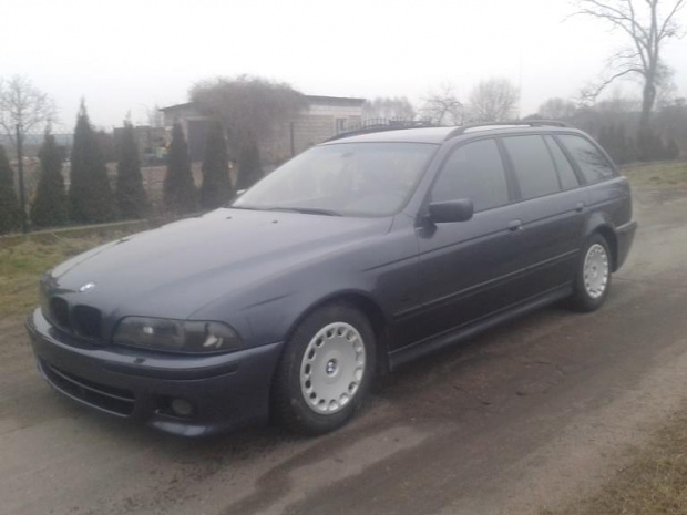 E39 PO NAPRAWIE ZDERZAKA