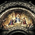 Mozaika na sklepieniu środkowego portalu Bazyliki Św. Marka w Wenecji