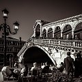 Wenecja - Most Rialto (Ponte di Rialto) nad Kanałem Grande