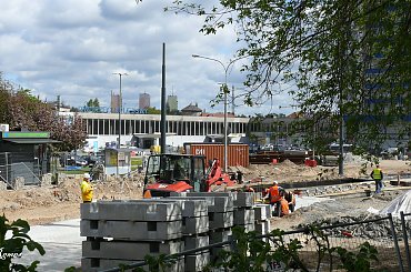 Olsztyn - budowa linii tramwajowej - 2015.05.12 #Olsztyn