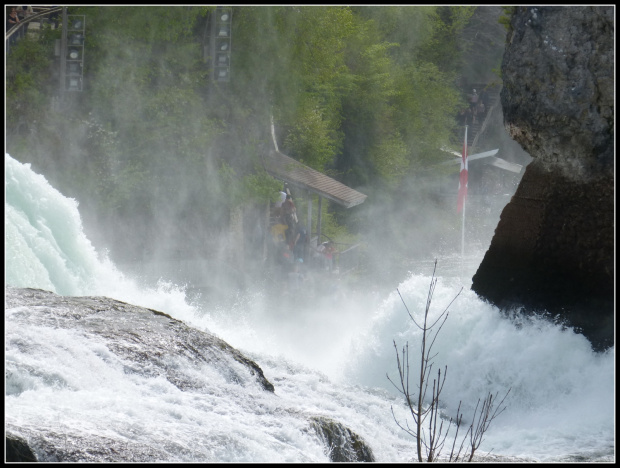 Rheinfall wodospad #przyroda