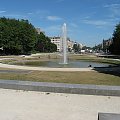 Fontanna przy Parku Cinquantenaire #Bruksela