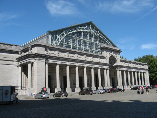 Widok budynku Muzeum #Bruksela