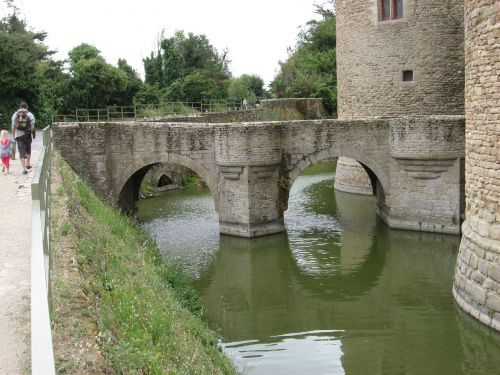Most do głównego wejścia #Suscinio
